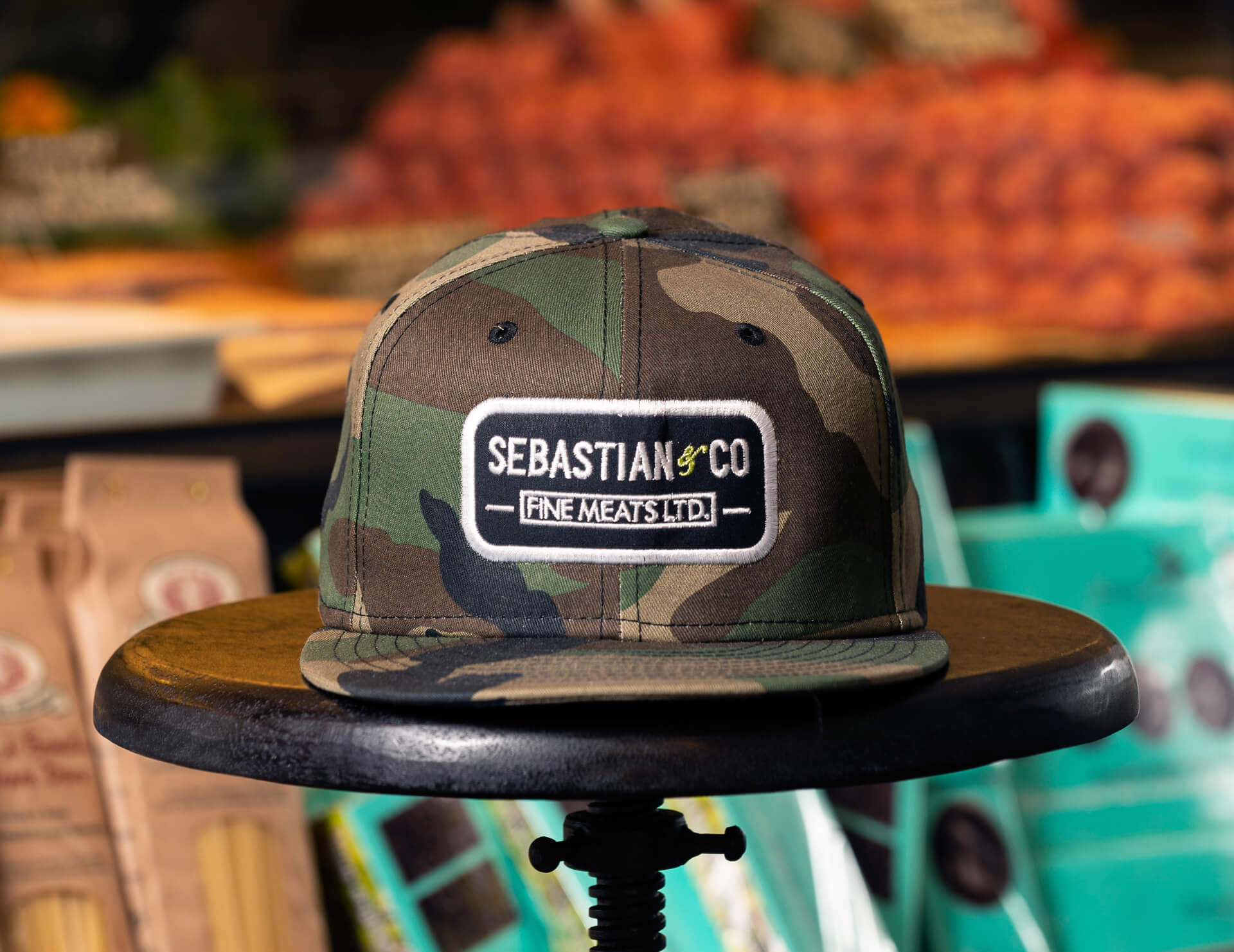 CAMO TRUCKER CAP – Sebastian & Co Fine Meats