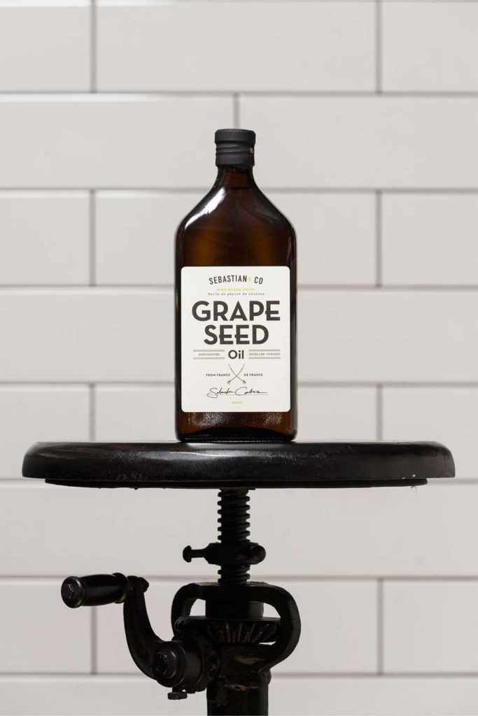 HANDCRAFTED, EXPELLERPRESSED GRAPESEED OIL Sebastian & Co Fine Meats